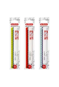 Herlitz Linijka plastikowa My.pen mix 17cm