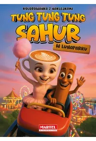 Tung Tung Sahur w lunaparku + naklejki