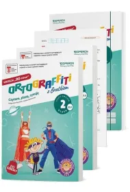 Ortograffiti z Bratkiem. Wersja 90 minut. Klasa 2. Komplet z kartami pracy i teczk�