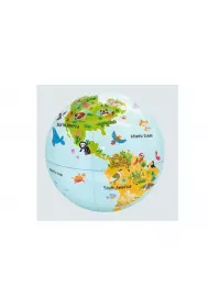 Caly Dmuchany globus pi�ka - Ma�e Zwierz�ta Natury, pi�ka 30cm