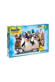 Puzzle maxi 30 el. Pingwiny z Madagaskaru Clementoni