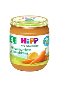 Hipp M�oda marchew z ziemniakami po 4. miesi�cu 125 g Bio