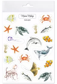 Mama Maluje Naklejki Zwierz�ta m�rz i ocean�w