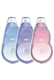Deli Korektor w ta�mie Macaron 5mm x 20m mix kolor�w
