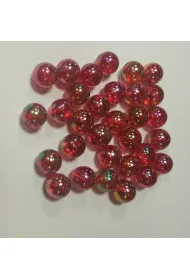 Korale czerwone opalizuj�ce 10mm