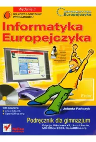 Z.Informatyka Europejczyka GIM Podr�cznik Edycja: Windows XP, Linux Ubuntu, MS Office 2003, OpenOffice (stare wydanie) *