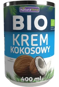 NaturaVena Krem kokosowy 17% 400 ml Bio