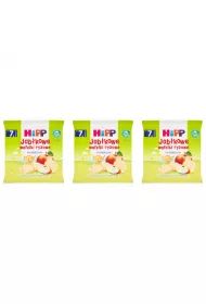 Hipp Jabkowe wafelki ryowe po 7. miesicu zestaw 3 x 30 g Bio