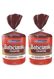 NaturaVena Babcianki pikantne bez dodatku cukru Zestaw 2 x 110 g