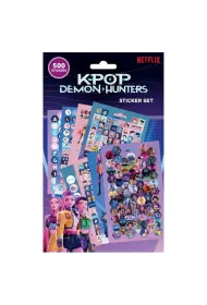 KIDS EUROSWAN Zestaw naklejek K-POP Demon Hunters 500szt. PS2510684