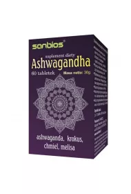 Sanbios Ashwagandha Suplement diety 60 tab.