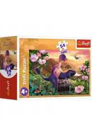 Puzzle mini 54 el. Niesamowite dinozaury 1 Trefl