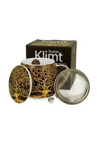 Duo Sp. z o.o. Kubek z zaparzaczem Klimt Tree Of Life 430 ml