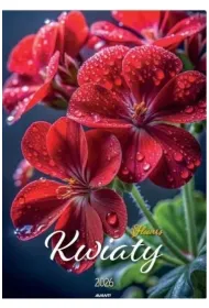 Kalendarze �cienne Kalendarz �cienny ma�y 2026 Kwiaty KSM-6