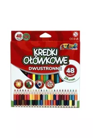 Penmate Kredki o��wkowe Premium Kolori dwustronne 48 kolor�w