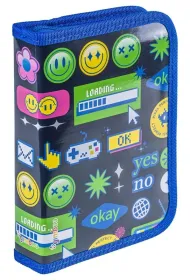 Gimboo Pi�rnik z wyposa�. Emojis granatowy