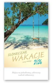Lucrum Kalendarz 2026 reklamowy S�oneczne wakacje