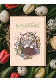 Nadwyraz.com Karnet Wielkanoc - Spokojnych �wi�t!
