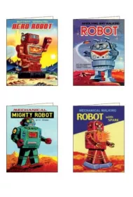 Rossi Karnet z kopert� AGR 057 Roboty 11,5x17 cm