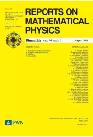 Reports on Mathematical Physics 94/1 2024