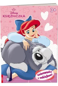 Disney Ksi�niczka. Kolorowanka z naklejkami