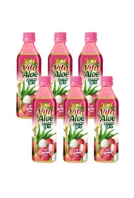 Vita Aloe Napj z aloesem 38% Liczi Zestaw 6 x 500 ml