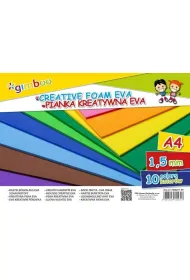 Gimboo Pianka kreatywna Eva A4 1,5mm 10 kolor�w