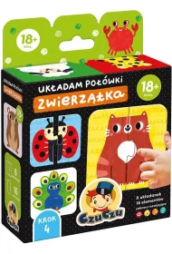 CzuCzu Uk�adam po��wki Zwierz�tka dla dzieci 18 mies. Bright Junior Media