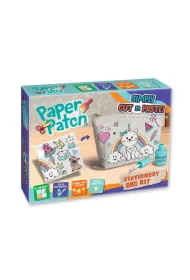 Zestaw kreatywny Strigo do Decoupage Paper Patch saszetka z kotkiem