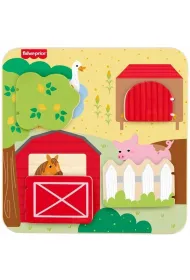 Fisher-Price. Drewniana tablica A Kuku Mattel