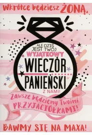 Kukartka Karnet B6 PP-2071 Wiecz�r panie�ski