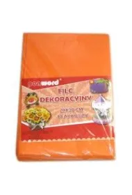 Penword Filc dekoracyjny pomara�czowy 20x30 cm