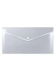 Biurfol Teczka koperta A6 PP stardust silver