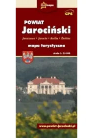 Powiat Jaroci�ski mapa turystyczna Jaraczewo Jarocin Kotlin �erk�w plany miast