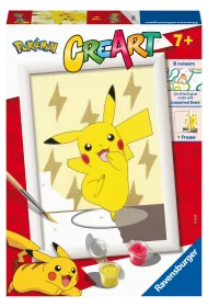 Malowanie po numerach CreArt - Pokemon Ravensburger