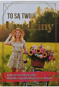 Yeku Karnet urodziny z wymiennymi cyframi JCX-235