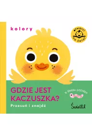 Gdzie jest kaczuszka? Kolory. Przesu i znajd