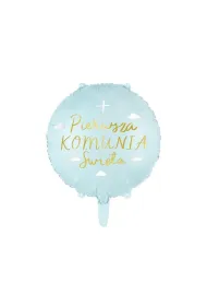 PartyDeco Balon fol.Komunia �wi�ta 45 mix 10796