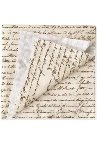 Tassotti Serwetki Pismo Scrittura 33x33cm 20 szt