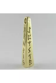 Sotis Obelisk runiczny Ag925 + Au 24kar, 7g