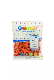 Godan Balony pastelowe pomara�czowe 100 szt.