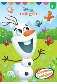 Kolorowanka z naklejkami. Disney maluch. Wydawnictwo Ameet
