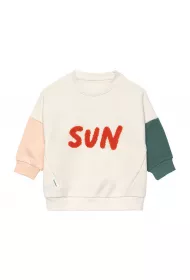 Lassig Bluza z baweny organicznej GOTS Little Gang Sun milky 4-6 l.