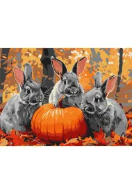 Ideyka Malowanie po numerach - Przygody z kr�likiem 30x40cm