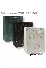 Penword Torebka prezentowa mix 32x26x12cm