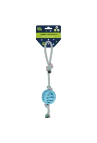 Zabawka dla psa Szarpak 40 cm z pi�k� niebieski TRIK&ROLL 560710