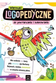 Wierszyki logopedyczne do powtarzania i kolorowania