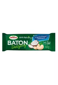 Targroch Baton daktylowy z nerkowcami i kokosem 40 g
