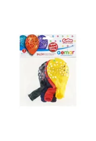 Sdm Balony Premium na hel, Konfetti kolorowe  GS120816 13 cm
