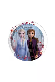 Procos Talerzyki papierowe Frozen 2 Disney 20cm 8szt